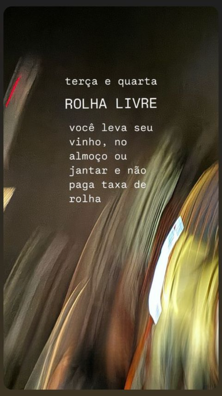 Terça e Quarta é Dia de Rolha Livre no Tijolo Restaurante