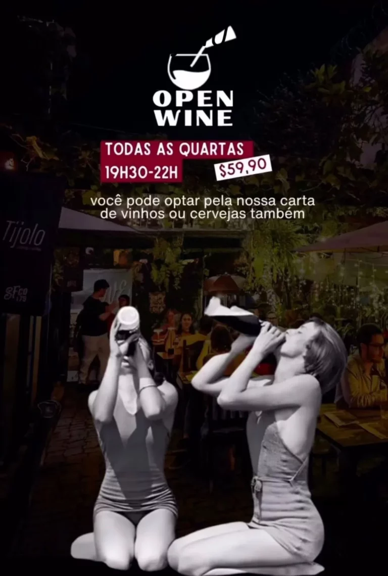 Open Wine: Todas as quartas